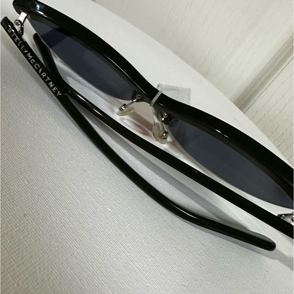 STELLA McCartney sunglasses Olive Green Mirrored Gray Lens antireflective Wicked - Picture 5 of 14